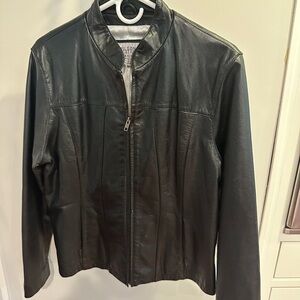Wilsons Leather Black Jacket